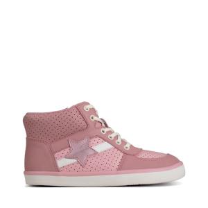 Clarks City Flake Kid Erkek Çocuk Originals Bot Pembe | CLK735ZYW