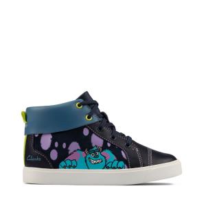 Clarks City Scare Kid Erkek Çocuk Originals Bot Lacivert | CLK278LYW