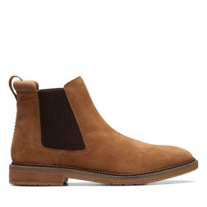 Clarks Clarkdale Hall Erkek Originals Bot Kahverengi | CLK493QPT