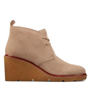 Clarks Clarkford DBT Kadın Bilek Boy Bot Kahverengi | CLK635QDG