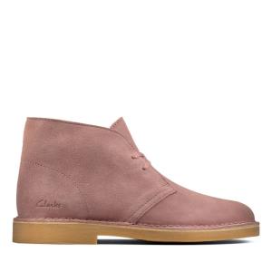 Clarks Desert Boot 2 Kadın Bilek Boy Bot Pembe | CLK127XCQ