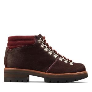 Clarks Orianna Alpine Kadın Bilek Boy Bot Bordo | CLK187CXP