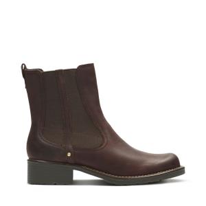 Clarks Orinoco Club Kadın Bilek Boy Bot Bordo | CLK068MYZ