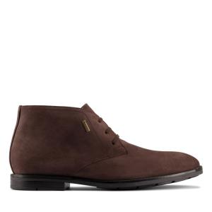 Clarks Ronnie Lo GORE-TEX Erkek Originals Bot Koyu Kahverengi | CLK935DYA