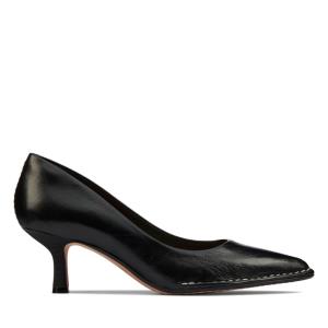 Clarks Thorna55 Court Kadın Topuklu Ayakkabı Siyah | CLK629XNE