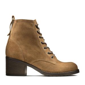 Clarks Thornby Dantel Kadın Bilek Boy Bot Kahverengi | CLK698WFP