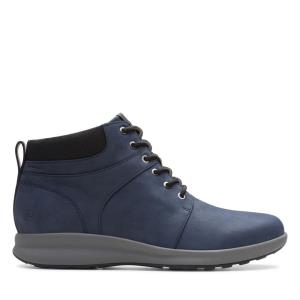 Clarks Un Adorn Walk Kadın Bilek Boy Bot Lacivert | CLK682ADH