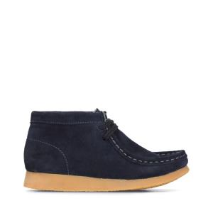 Clarks Wallabee Boot Erkek Çocuk Originals Bot Lacivert | CLK354EHM