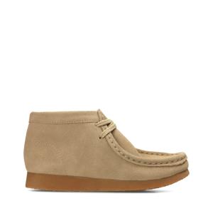 Clarks Wallabee Boot Erkek Çocuk Originals Bot Kahverengi | CLK784CPS