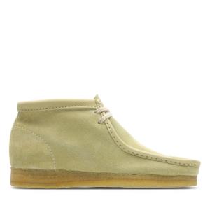 Clarks Wallabee Boot Kadın Bilek Boy Bot Kahverengi | CLK670JAB