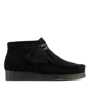 Clarks Wallabee Boot Kadın Bilek Boy Bot Siyah | CLK937BNP