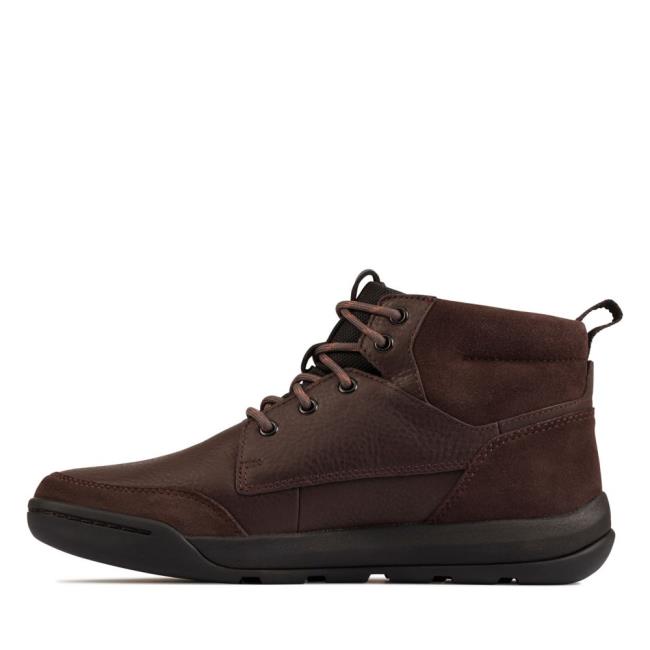 Clarks Ashcombe Hi GORE-TEX Erkek Originals Bot Kahverengi | CLK843KPX