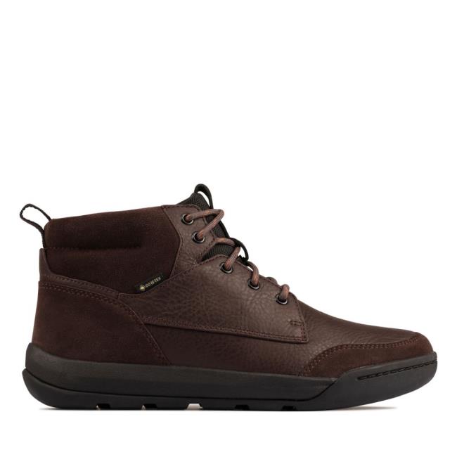 Clarks Ashcombe Hi GORE-TEX Erkek Originals Bot Kahverengi | CLK843KPX