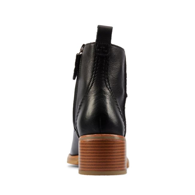 Clarks Cologne Zip Kadın Bilek Boy Bot Siyah | CLK438DWU