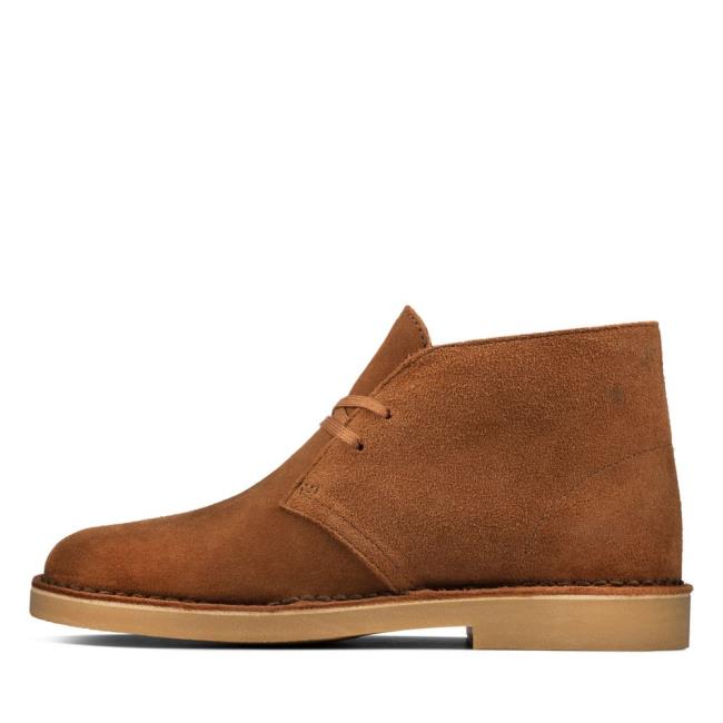 Clarks Desert Boot 2 Kadın Bilek Boy Bot Koyu Kahverengi | CLK795CMP