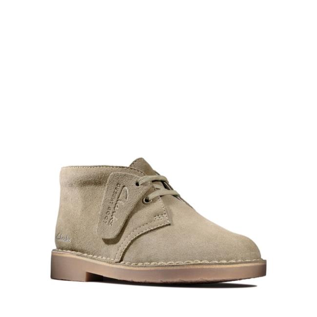 Clarks Desert Boot 2 Kid Erkek Çocuk Originals Bot Kahverengi | CLK581SDE