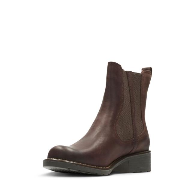 Clarks Orinoco Club Kadın Bilek Boy Bot Bordo | CLK068MYZ