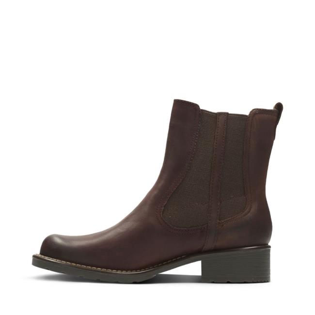 Clarks Orinoco Club Kadın Bilek Boy Bot Bordo | CLK068MYZ