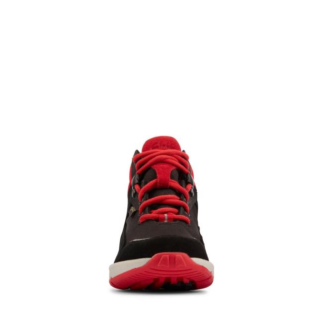 Clarks Rock Race GORE-TEX Kid Erkek Çocuk Originals Bot Siyah | CLK692IJR