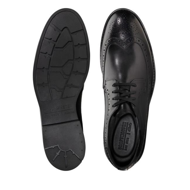 Clarks Ronnie Limit Erkek Oxford Ayakkabı Siyah | CLK037UQZ