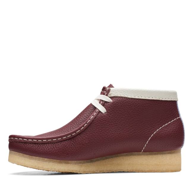 Clarks Wallabee Kadın Günlük Bot Kırmızı | CLK946UKL