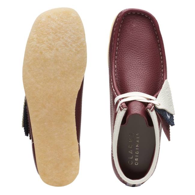 Clarks Wallabee Kadın Günlük Bot Kırmızı | CLK946UKL