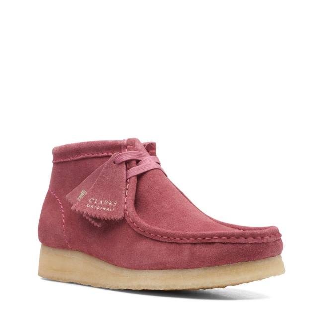 Clarks Wallabee Kadın Günlük Bot Pembe | CLK079LZS