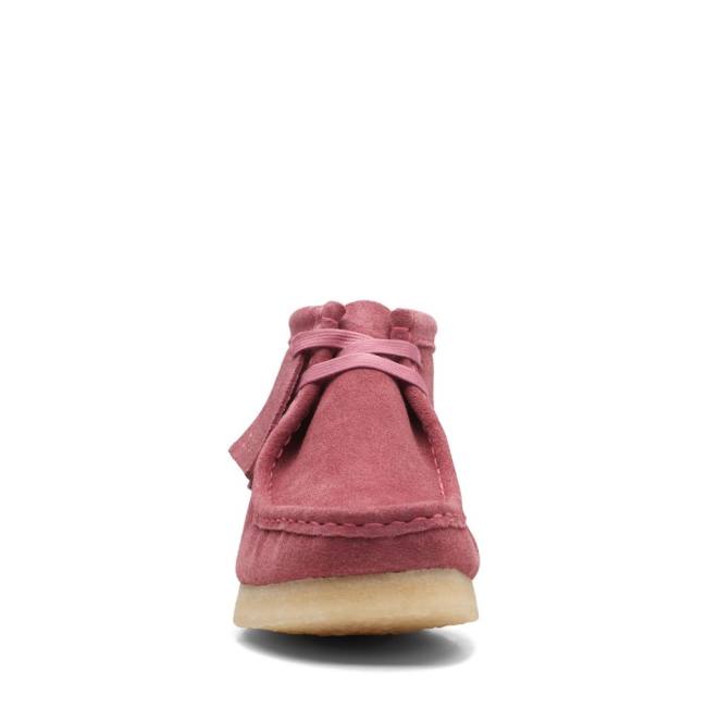 Clarks Wallabee Kadın Günlük Bot Pembe | CLK079LZS