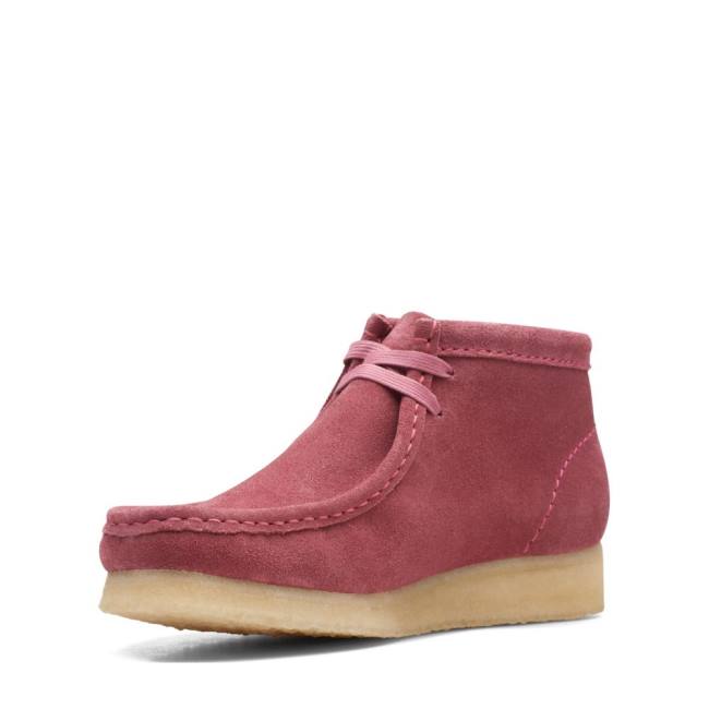 Clarks Wallabee Kadın Günlük Bot Pembe | CLK079LZS