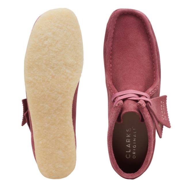 Clarks Wallabee Kadın Günlük Bot Pembe | CLK079LZS