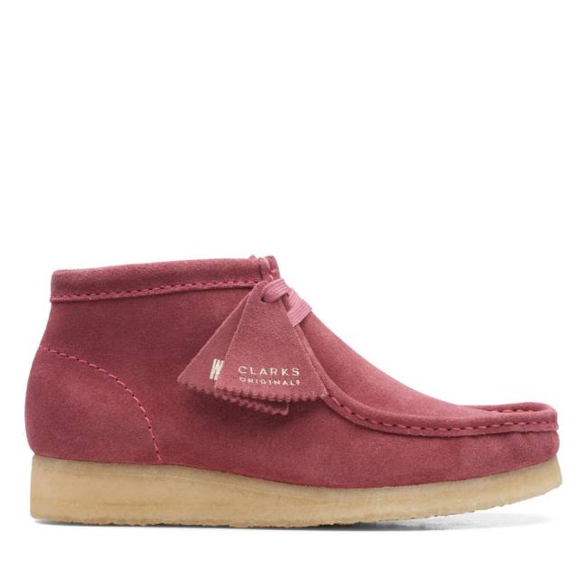 Clarks Wallabee Kadın Günlük Bot Pembe | CLK079LZS