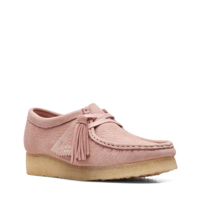 Clarks Wallabee Kadın Günlük Bot Pembe | CLK826DOT