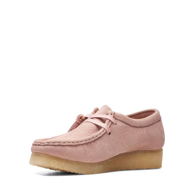 Clarks Wallabee Kadın Günlük Bot Pembe | CLK826DOT