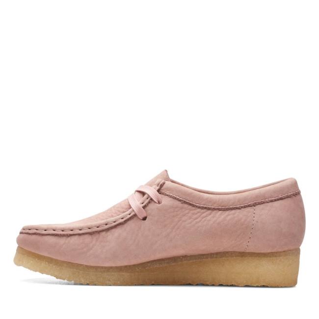 Clarks Wallabee Kadın Günlük Bot Pembe | CLK826DOT