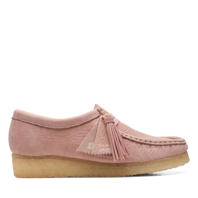 Clarks Wallabee Kadın Günlük Bot Pembe | CLK826DOT